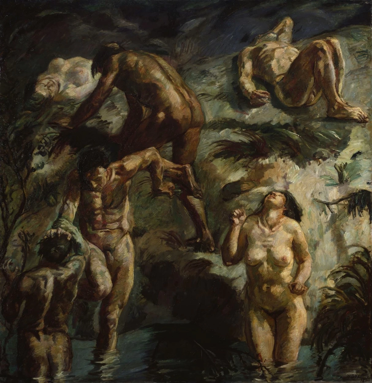 Diluvio universale - Hamburger Kunsthalle